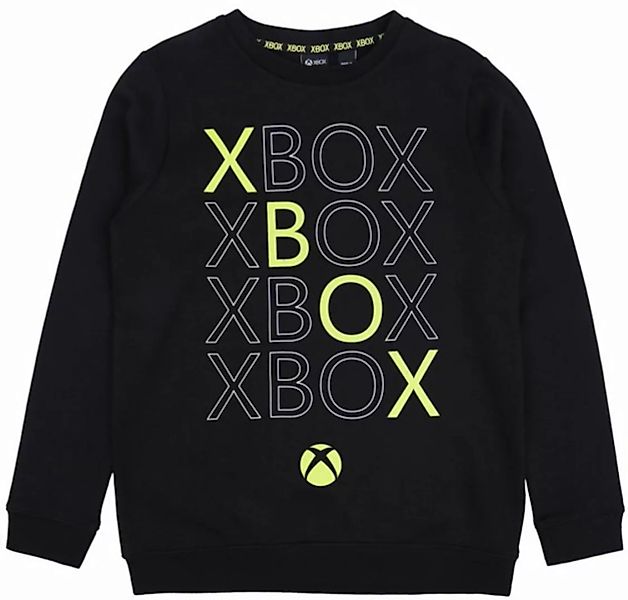 Sarcia.eu Sweatshirt Schwarzer Pullover/Bluse mit langen Ärmeln Xbox 7-8 Ja günstig online kaufen