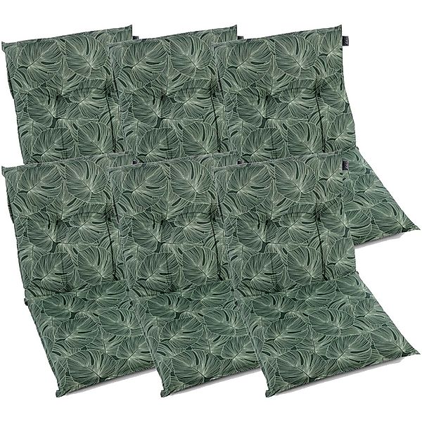 BURI Hochlehnerauflage Gartenstuhlauflagen 8cm dick Sitzauflagen günstig online kaufen