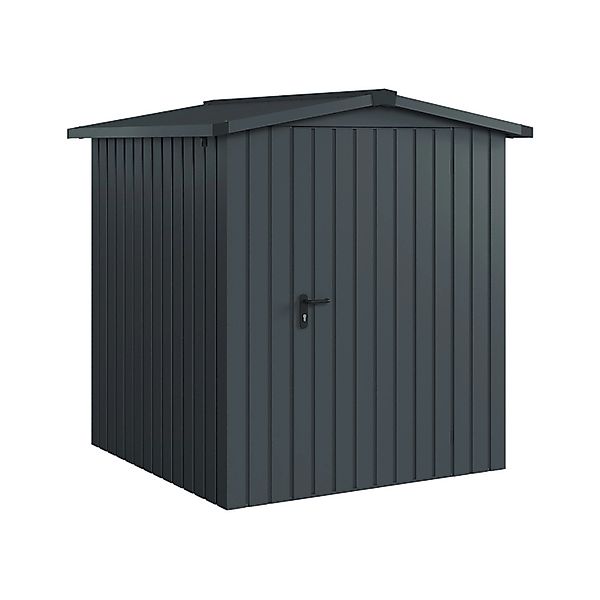 Hörmann EcoStar Gerätehaus Euroline Satteldach 1-flg 189 x 181 cm Anthrazit günstig online kaufen