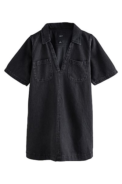 Next Jeanskleid Mini-Jeanskleid mit Fronttasche aus günstig online kaufen