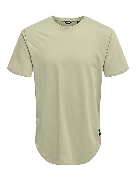 Only & Sons Herren Kurzarm Rundhals T-Shirt ONSMATT LIFE LONGY günstig online kaufen