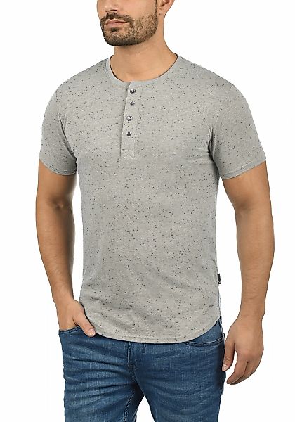 !Solid Rundhalsshirt SDThai Kurzarmshirt mit Knopfleiste günstig online kaufen