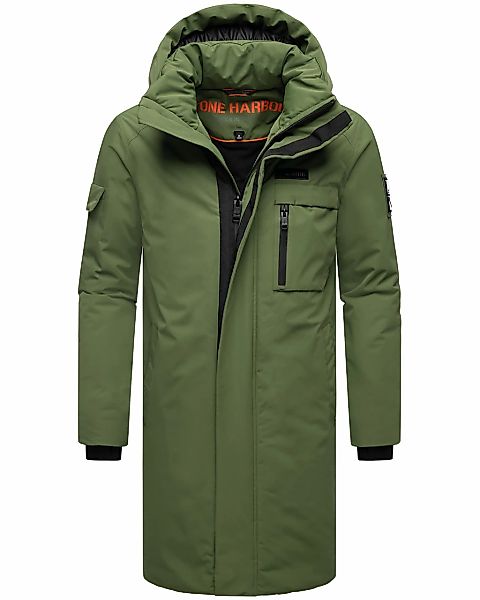 Stone Harbour Regenmantel "Xandroo XX" Langer Herren Wintermantel mit Kapuz günstig online kaufen