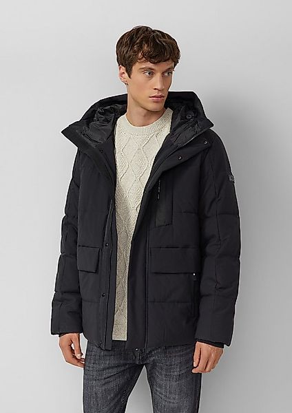 s.Oliver Winterjacke Outdoor-Jacke Wasserabweisender Puffer-Parka mit Kapuz günstig online kaufen