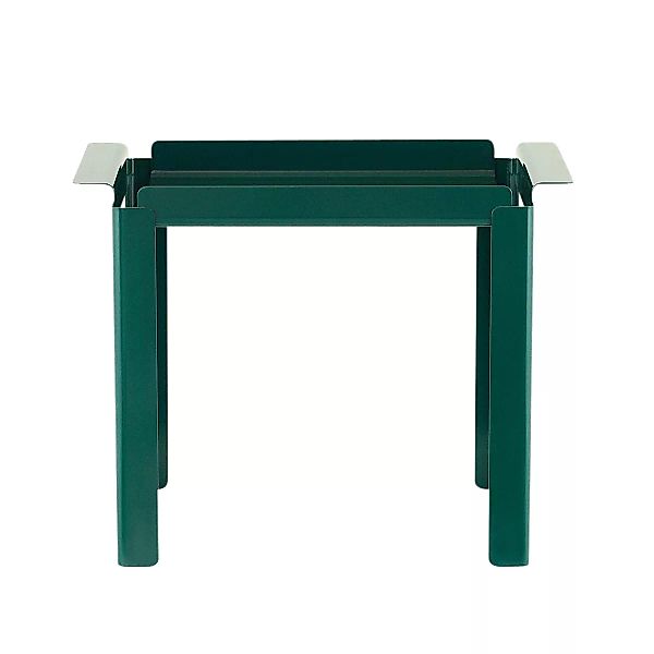Normann Copenhagen - Box Beistelltisch - dunkelgrün/lackiert/60x33cm/H:47.5 günstig online kaufen