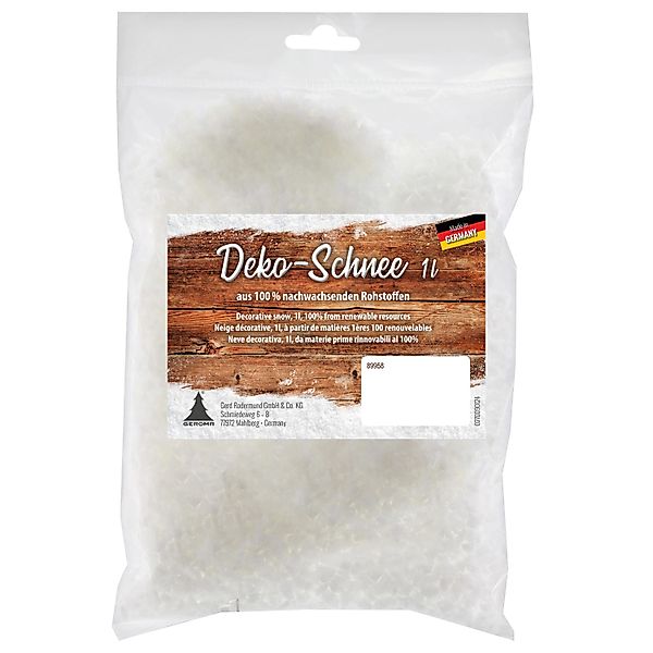 Deko-Schnee im Beutel 1 l günstig online kaufen