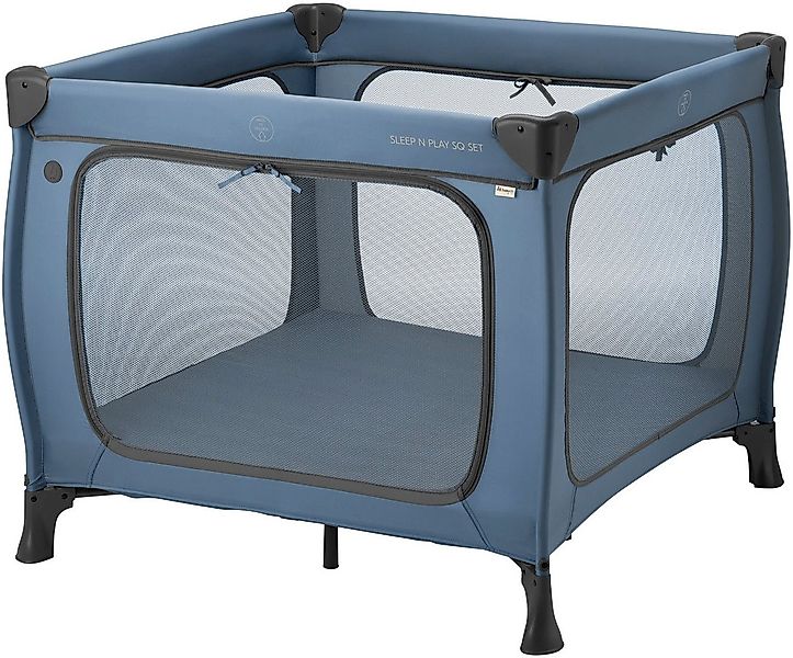 Hauck Baby-Reisebett Sleep N Play SQ, Set dark blue, inklusive Schaumstoff- günstig online kaufen