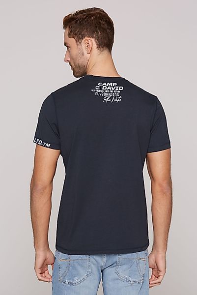 CAMP DAVID Rundhalsshirt, aus Baumwolle günstig online kaufen