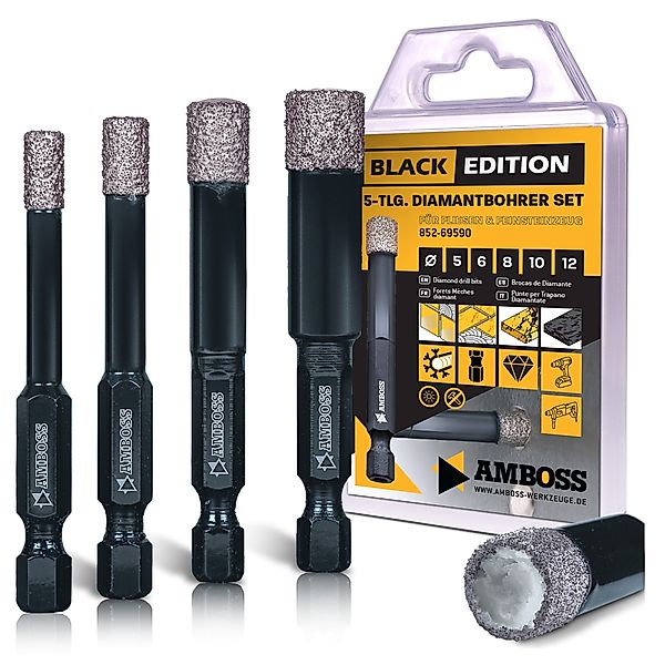 Amboss Werkzeuge Diamanttrockenbohrer Amboss Black - günstig online kaufen