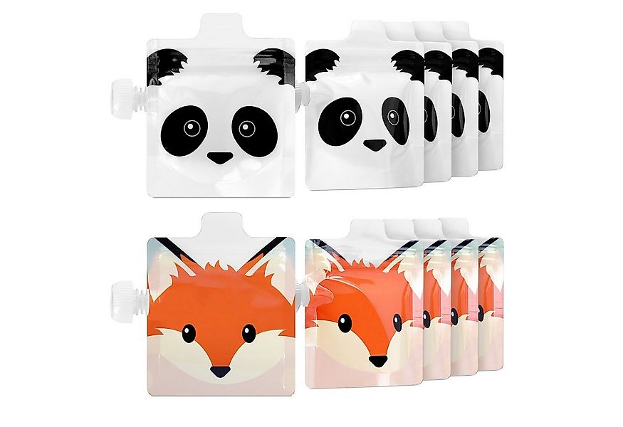 Navaris Aufbewahrungsbox Wiederverwendbare Baby Quetschbeutel, 10 Stk., aus günstig online kaufen