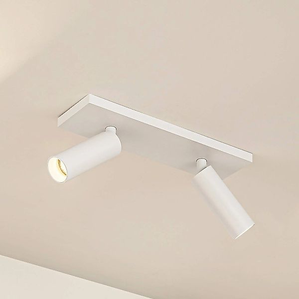 Arcchio Deckenstrahler Brinja Slim, weiß, 2-flg., GU10 MR11 günstig online kaufen