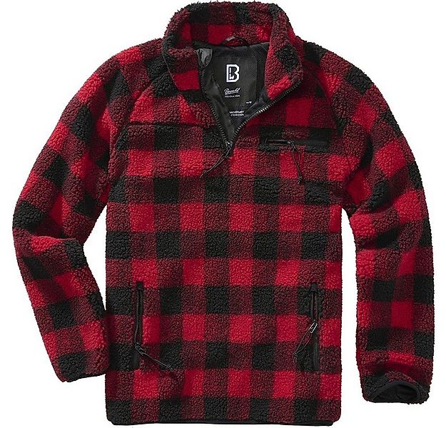 Brandit Rundhalspullover Teddyfleece Troyer günstig online kaufen