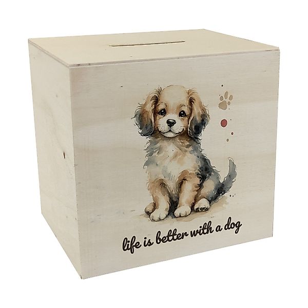 speecheese Spardose niedlicher Hund Spardose aus günstig online kaufen