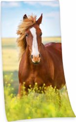 Herding Strandtuch Strandtuch "Pferd", Baumwolle, Velours günstig online kaufen