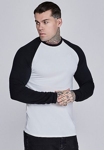 Siksilk Langarmshirt SikSilk Herren LS Muscle Fit T-Shirt günstig online kaufen