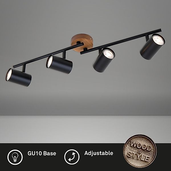 Briloner Leuchten Wandleuchte Wandlampe Extra-Warmweiß Innen günstig online kaufen