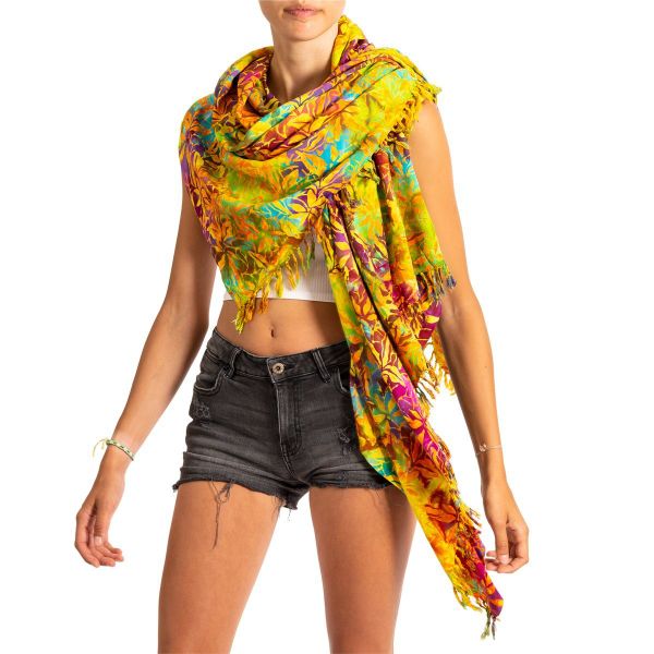 PANASIAM XXL-Schal Schal Wachsbatik für jede günstig online kaufen