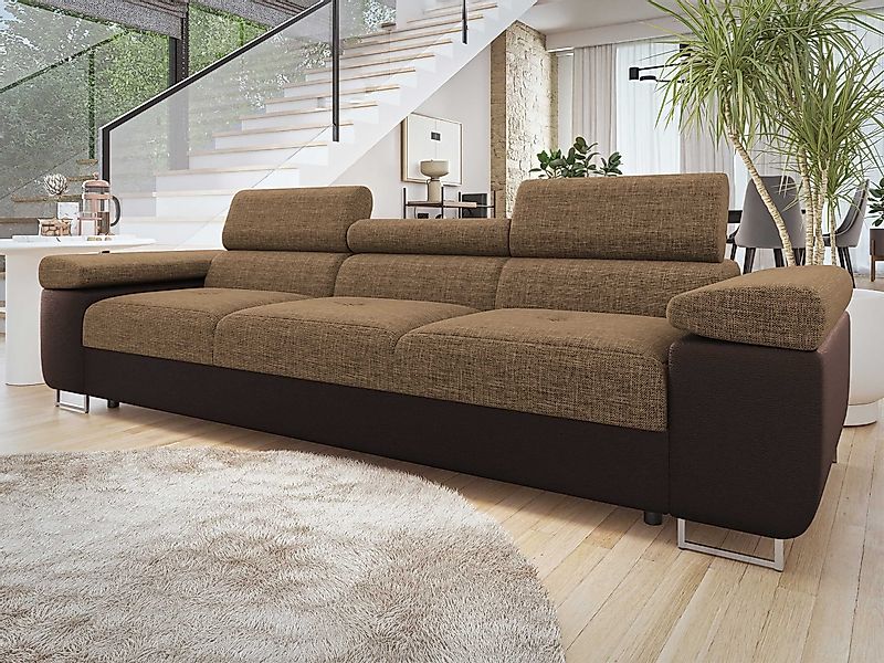 MIRJAN24 Sofa Torezio 3, Einstellbare Kopfstützen, günstig online kaufen