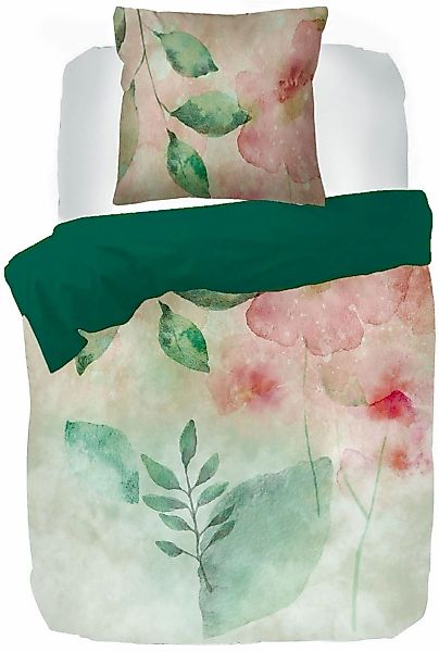 kayori Bettwäsche "Haimini" 2 Stk. tlg. 100% reiner Bio-Baumwoll-Satin günstig online kaufen