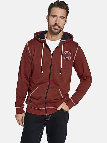 Jan Vanderstorm Kapuzensweatjacke JOKORA mit dekorativen günstig online kaufen
