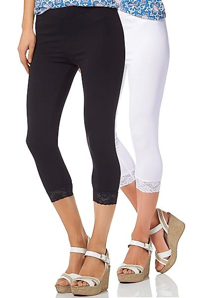 Boysen's Leggings (Packung, 2er-Pack) mit Spitze günstig online kaufen