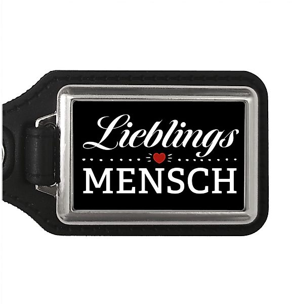 speecheese Schlüsselanhänger Lieblingsmensch Schlüsselanhänger mit Kunstled günstig online kaufen