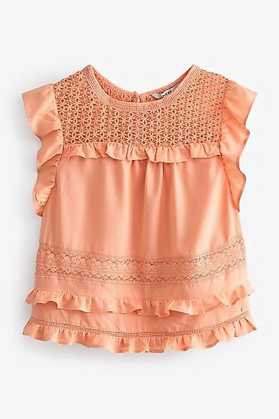 Next Blusentop Sommerbluse mit Spitzeneinsatz und günstig online kaufen