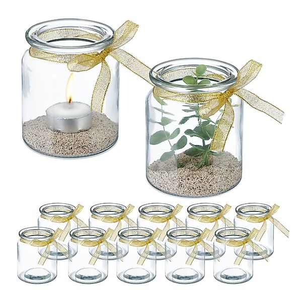 relaxdays Windlicht im 12er Set mit günstig online kaufen