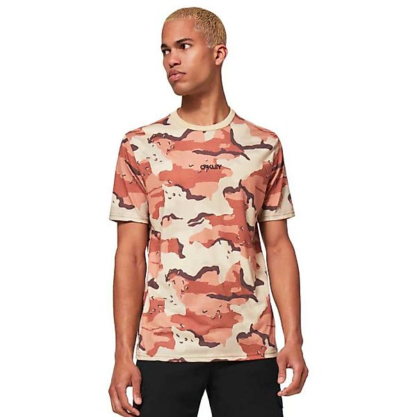 Oakley Apparel All Over Camo Kurzärmeliges T-shirt XL B1B Camo Desert günstig online kaufen