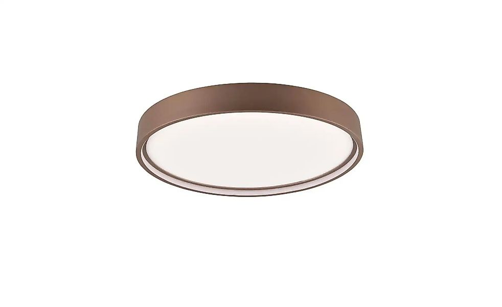 Trio LED-Deckenleuchte   ¦ braun ¦ Maße (cm): B: 45 H: 5 T: 45.0 Lampen & L günstig online kaufen