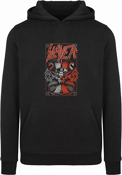 Merchcode Kapuzensweatshirt Merchcode Herren Slayer - Propaganda Heavy Hood günstig online kaufen