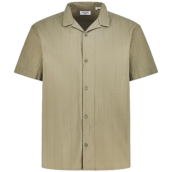 Jack&Jones Freizeithemd aus Baumwolle Farbe oliv Größe: 5XL günstig online kaufen