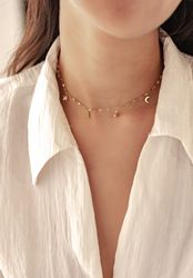 Hey Happiness Kette mit Anhänger Mond günstig online kaufen