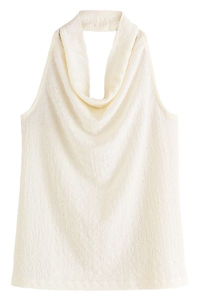 Next Neckholdertop Strukturiertes Neckholder-Oberteil (1-tlg) günstig online kaufen