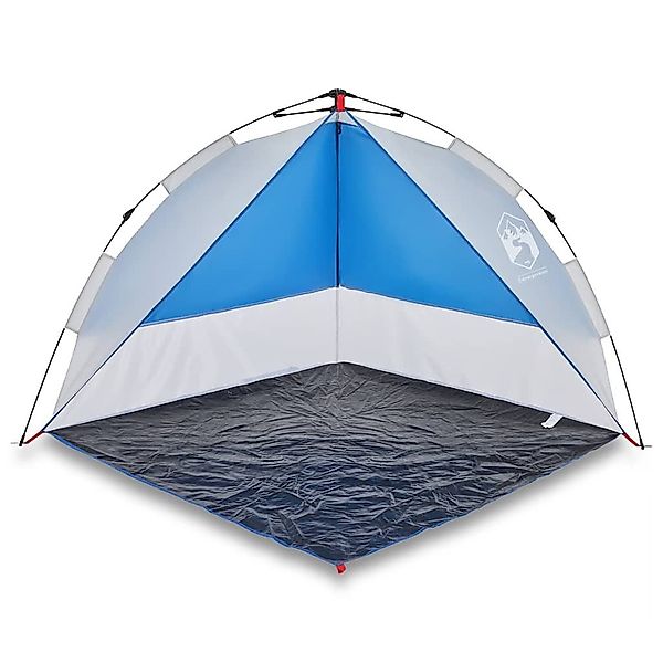 vidaXL Kuppelzelt Strandzelt Azurblau Quick Release günstig online kaufen