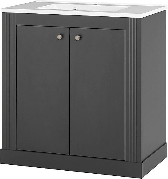 Home affaire Waschtisch WESTMINSTER, Waschbeckenunterschrank inkl. Waschbec günstig online kaufen