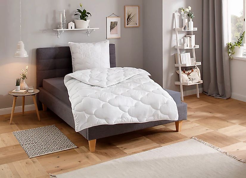 my home Microfaserbettdecke »Mondschein, Bettdecke 135x200 cm, 155x220 cm, günstig online kaufen