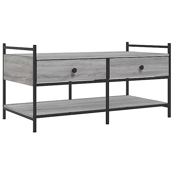 vidaXL Couchtisch Couchtisch Grau Sonoma 99x50x50 günstig online kaufen
