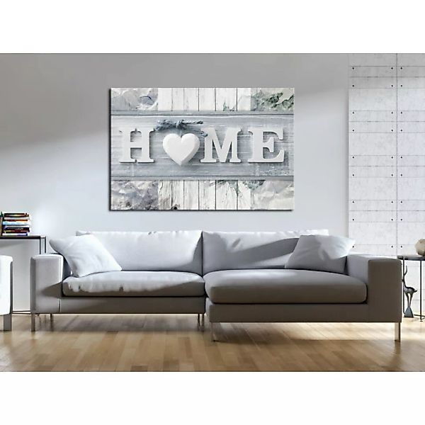 Wandbild Home: Winter House XXL günstig online kaufen