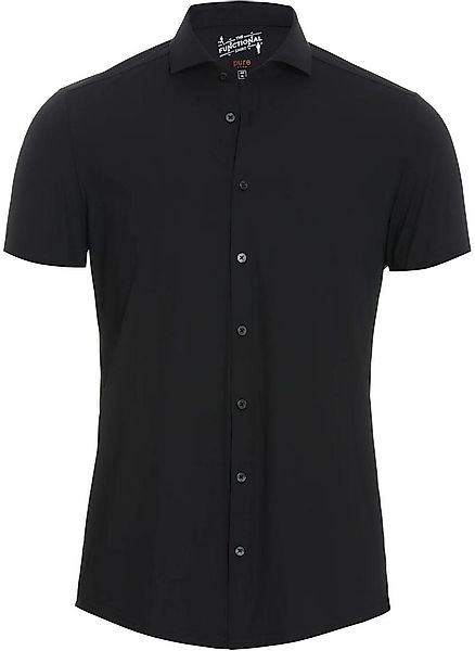 Pure Kurzarmhemd The Functional Shirt Schwarz - Größe 38 günstig online kaufen