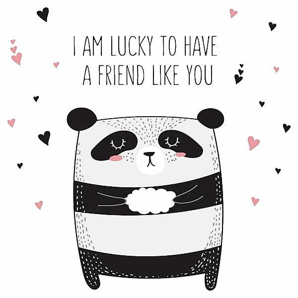 queence Dekokissen ""Friend like you"" Kissenhülle ohne Füllung, 1 Stück günstig online kaufen