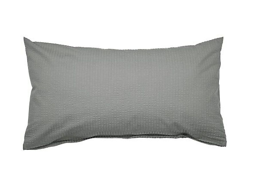 Janine Janine Mako-Soft-Seersucker Bettwäsche PIANO 0125 vulkan Größe:  15x günstig online kaufen