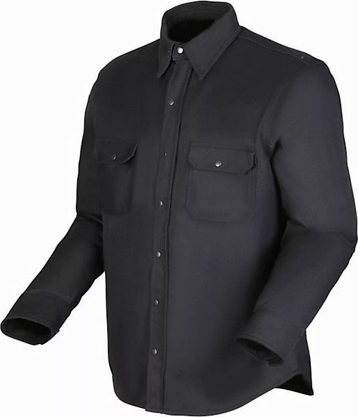 Modeka Motorradjacke Modeka Colden Motorradhemd schwarz / rot Herren günstig online kaufen