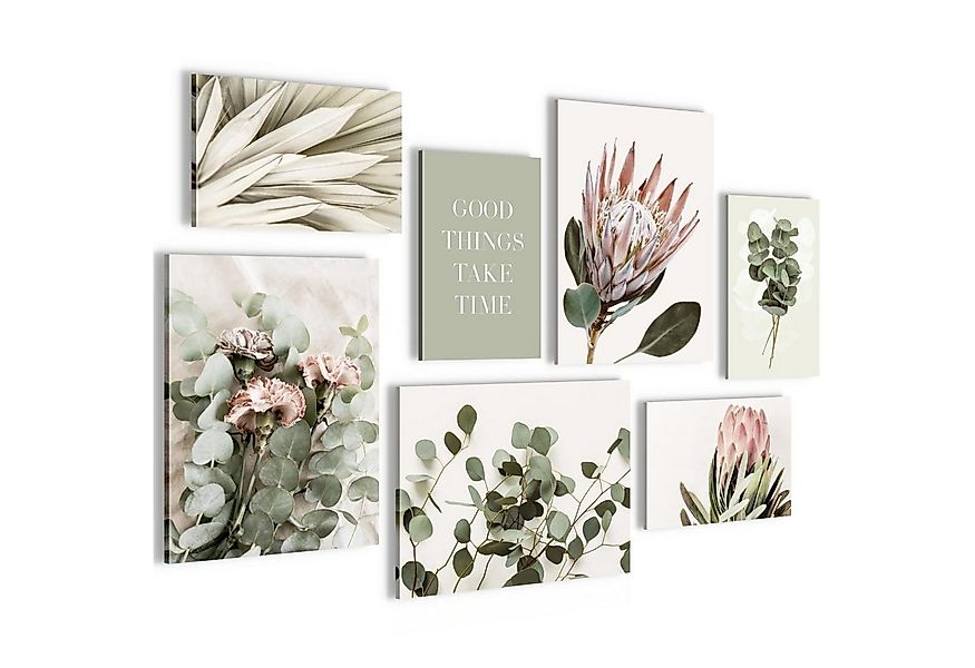 Novart Wandbild Boho Style Strand Meer Natur Wohnzimmer Schlafzimmer Boho 1 günstig online kaufen