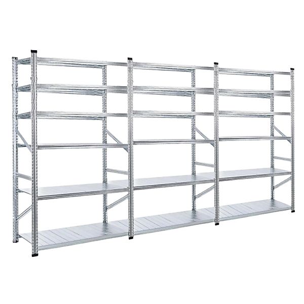 PROREGAL Fachbodenregal Proximo  Stecksystem 210 x 360 x 32 cm 6 Ebenen Bei günstig online kaufen