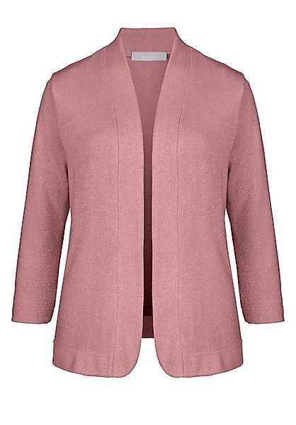 bianca Shirtjacke NIKA aus leicht schimmerndem Feinstrick mit Lurexanteil günstig online kaufen