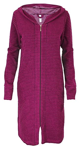 Aquarti Damenbademantel Damen Bademantel Morgenmantel Reißverschluss günstig online kaufen