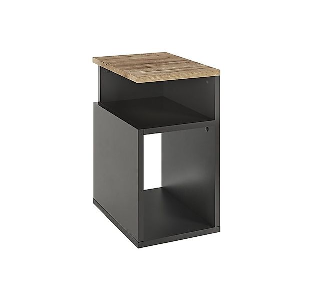 Vicco Nachtschrank Elios, Anthrazit/Goldkraft Eiche, 25 x 65.3 cm günstig online kaufen