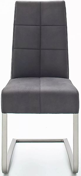 MCA furniture Esszimmerstuhl "Salva Schwingstuhl", (Set), 2 St., Microfaser günstig online kaufen