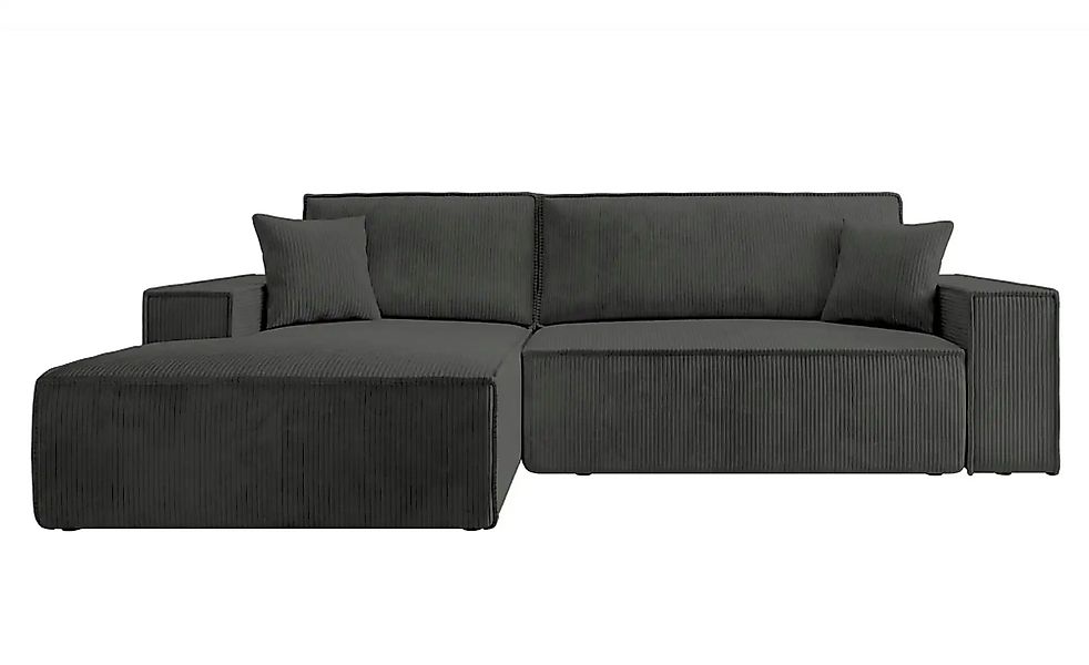 Selsey Ecksofa mit Schlaffunktion Farese ¦ grau ¦ Maße (cm): B: 267 H: 85 P günstig online kaufen